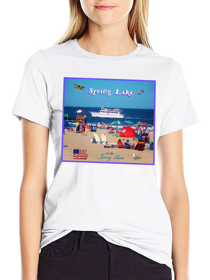 Spring Lake Jersey Shore Graphic T-Shirt