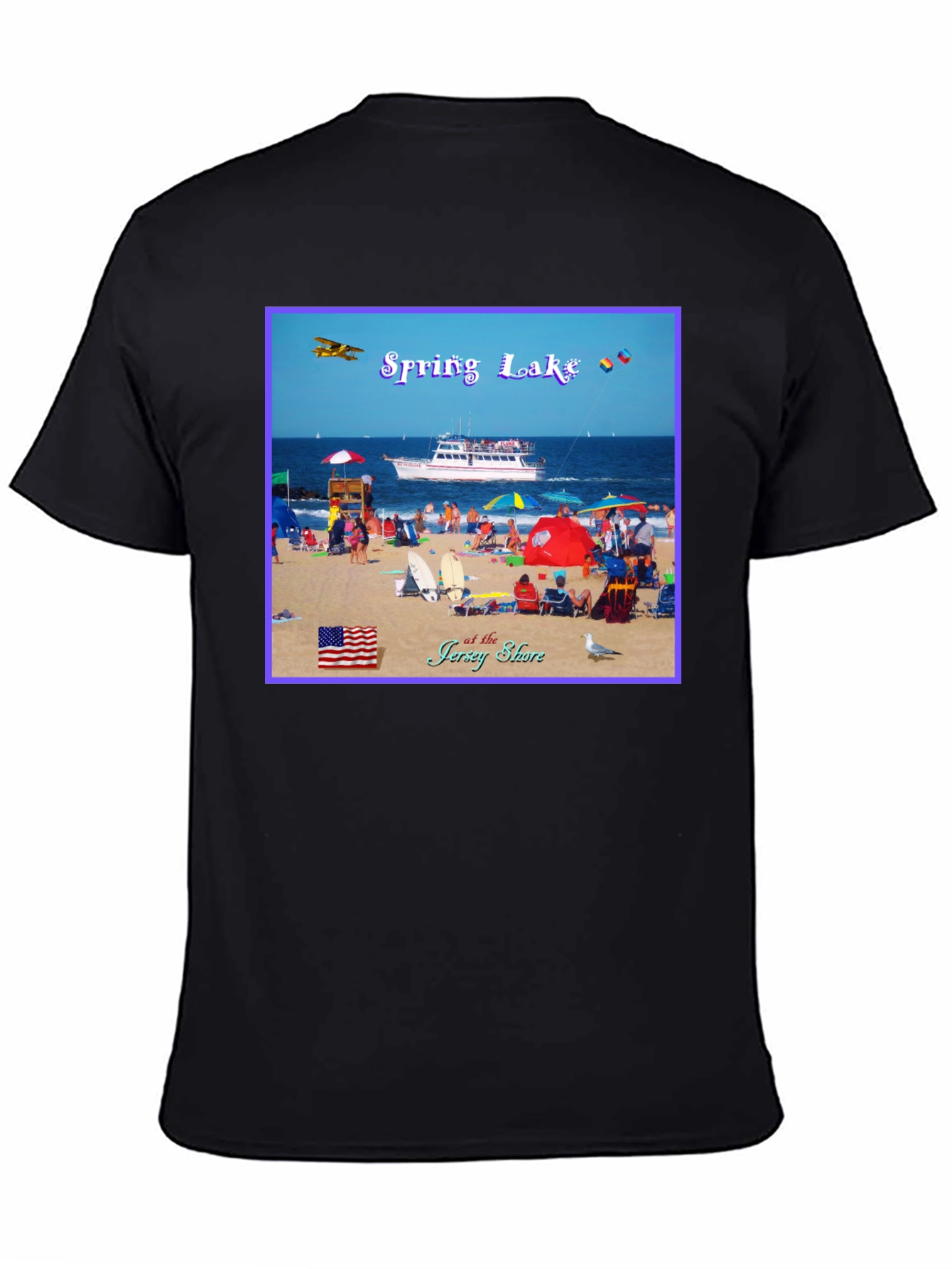 Spring Lake Jersey Shore Graphic T-Shirt