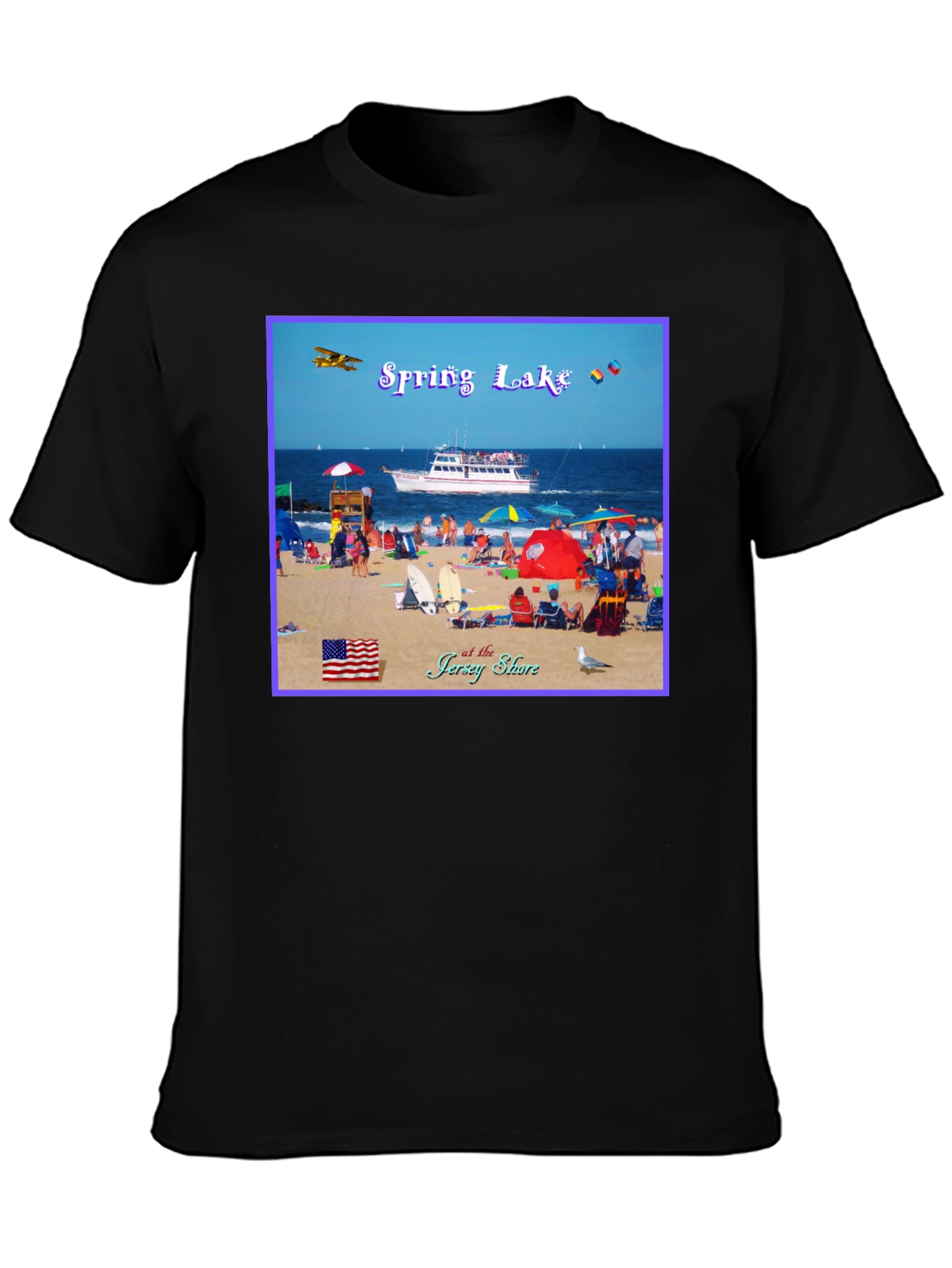 Spring Lake Jersey Shore Graphic T-Shirt