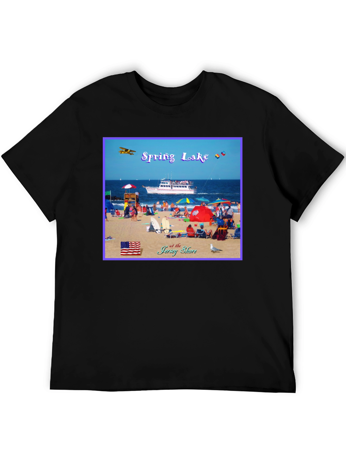 Spring Lake Jersey Shore Graphic T-Shirt