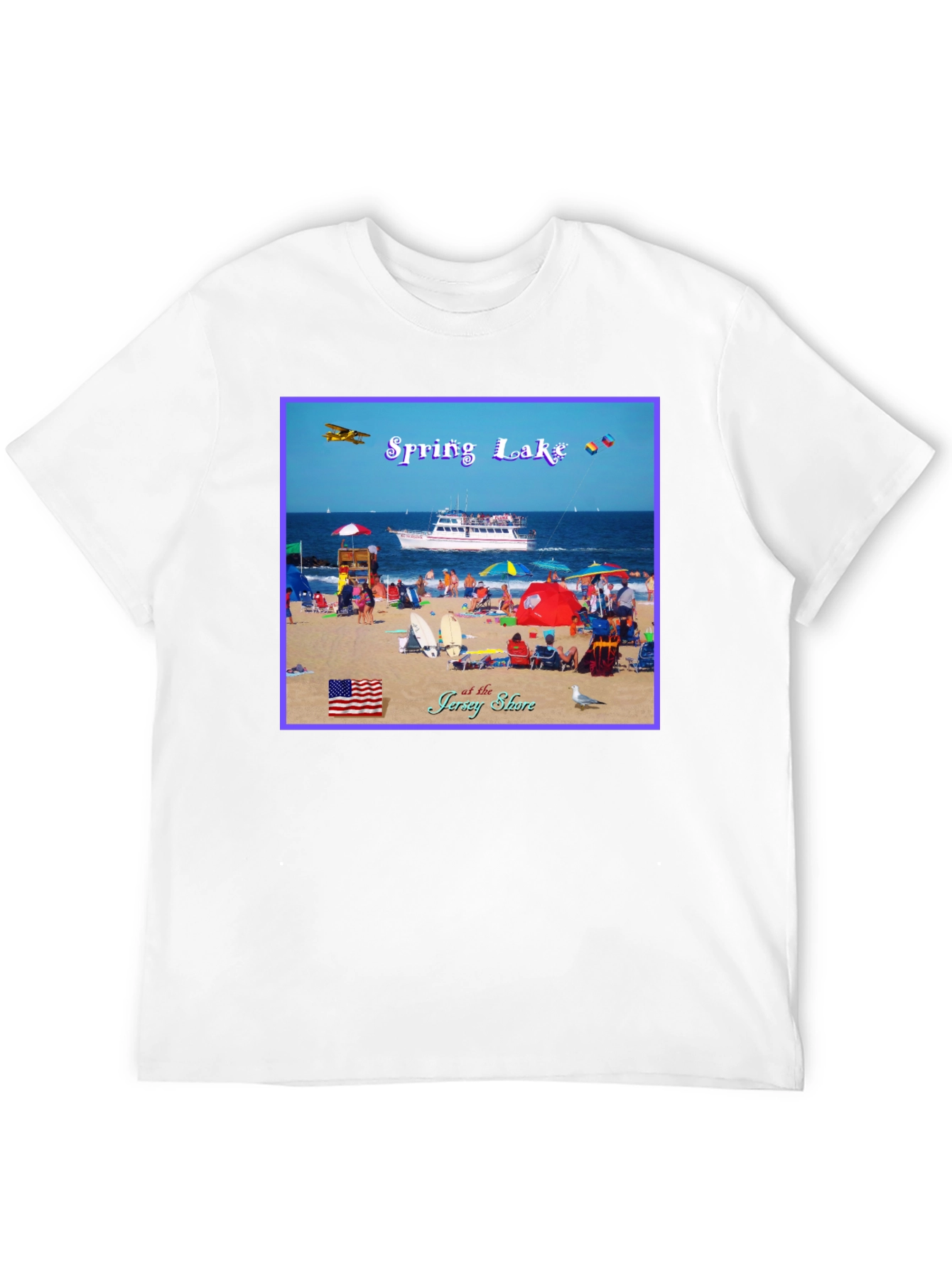 Spring Lake Jersey Shore Graphic T-Shirt