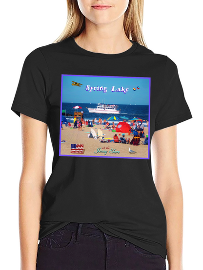Spring Lake Jersey Shore Graphic T-Shirt