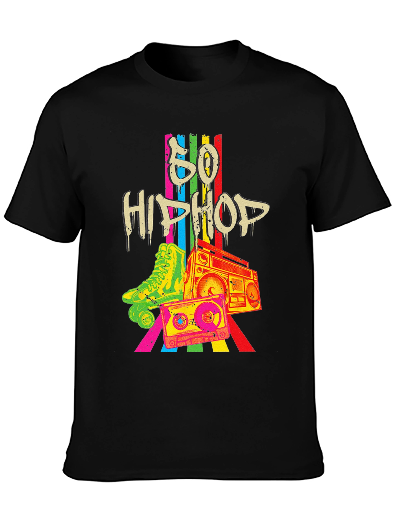 Retro 80s Hip Hop Graphic Tee