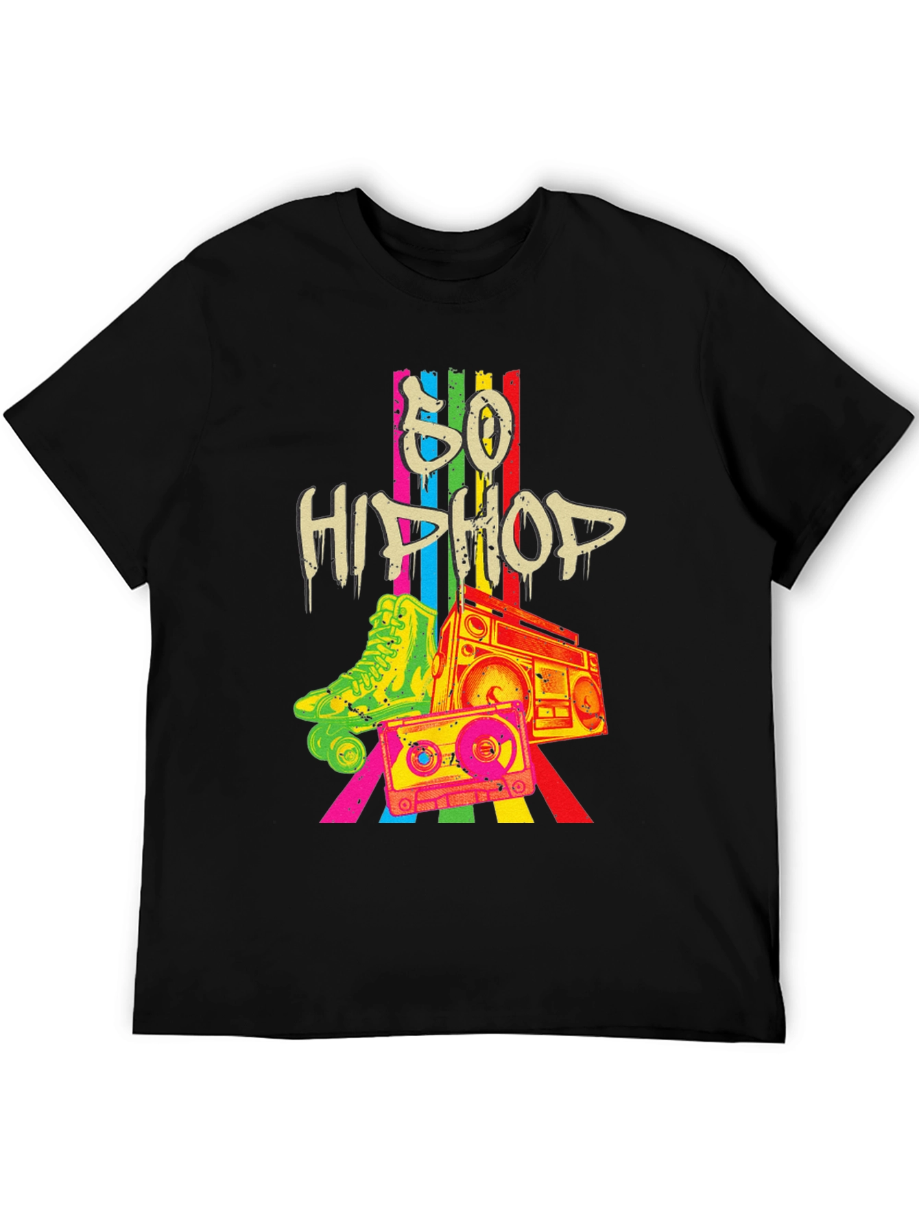 Retro 80s Hip Hop Graphic Tee