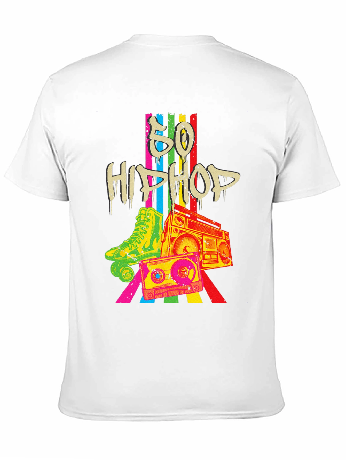 Retro 80s Hip Hop Graphic Tee