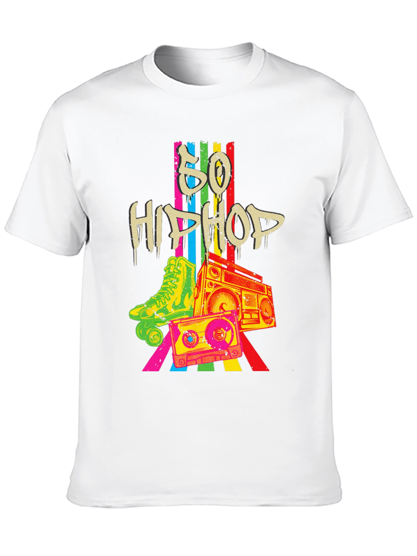 Retro 80s Hip Hop Graphic Tee