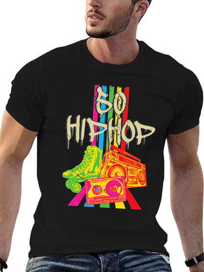 Retro 80s Hip Hop Graphic Tee