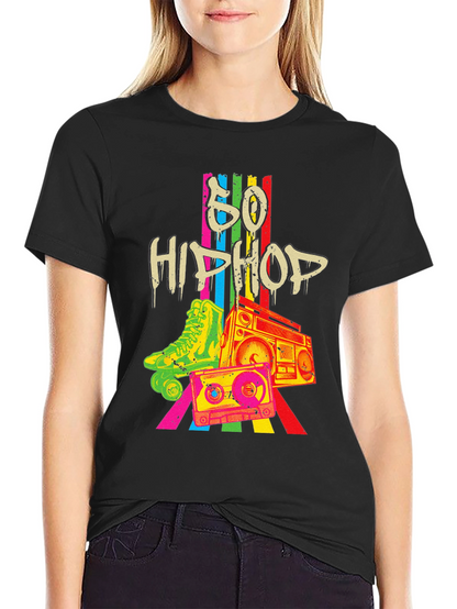 Retro 80s Hip Hop Graphic Tee
