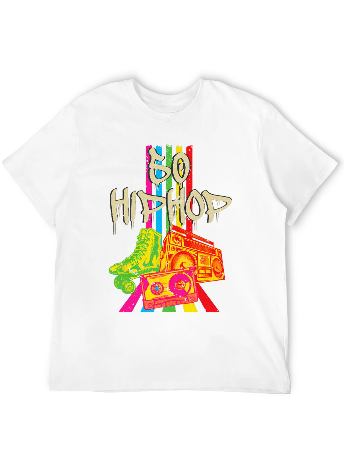 Retro 80s Hip Hop Graphic Tee