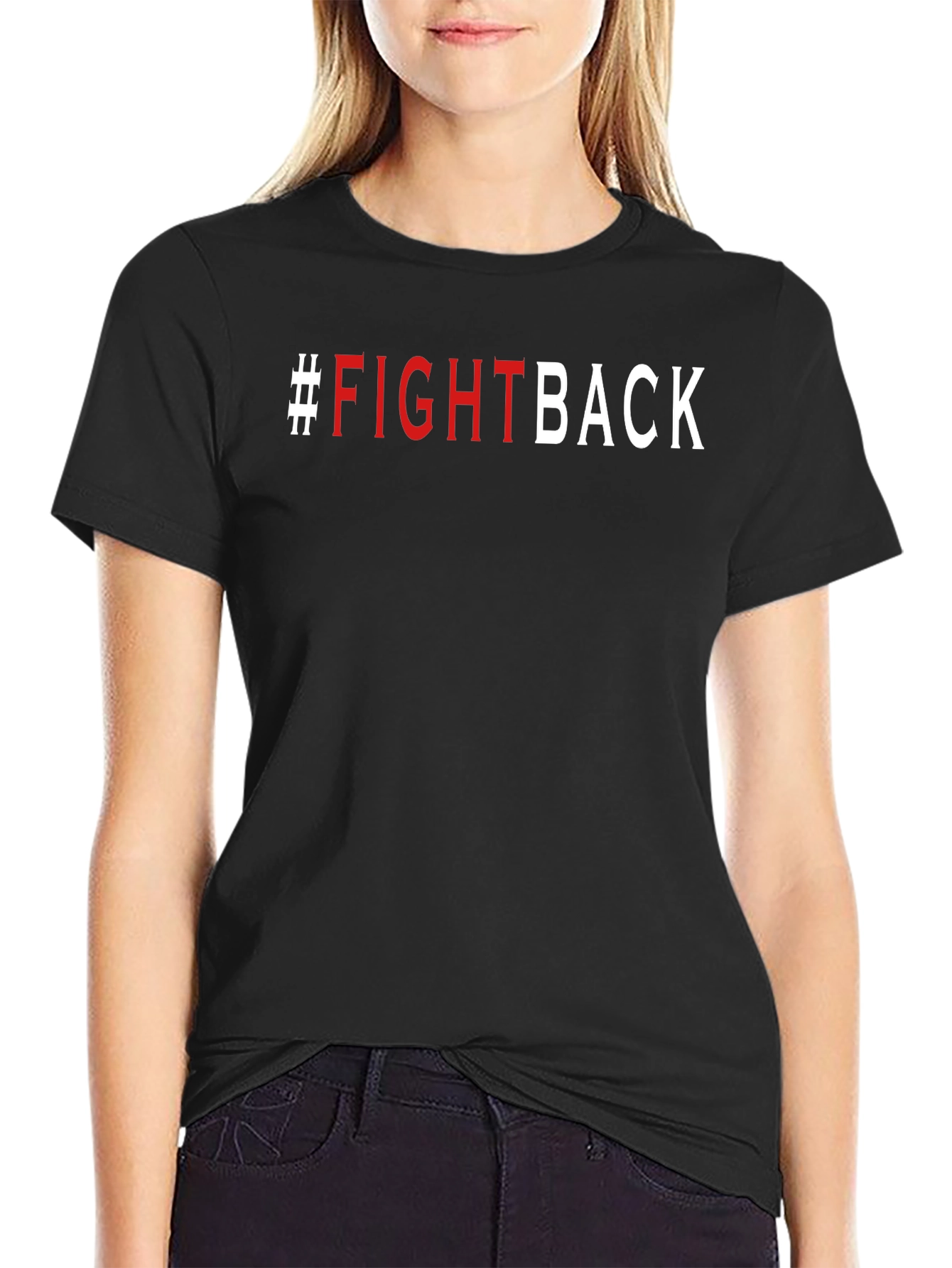 Fight Back Graphic Tee - Bold Statement Shirt