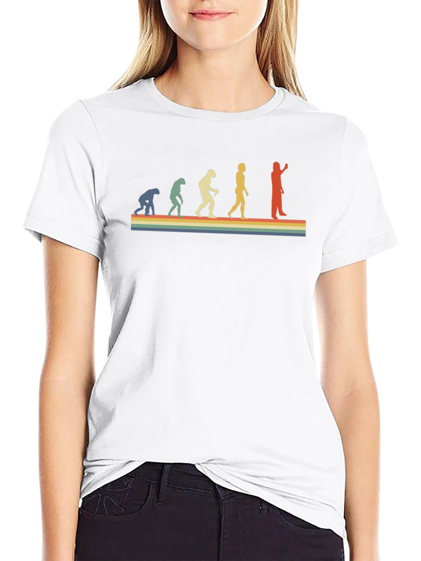 Evolution T-Shirt - Retro Style