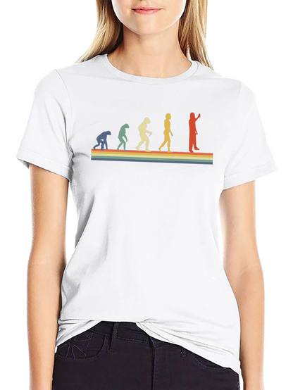 Evolution T-Shirt - Retro Style
