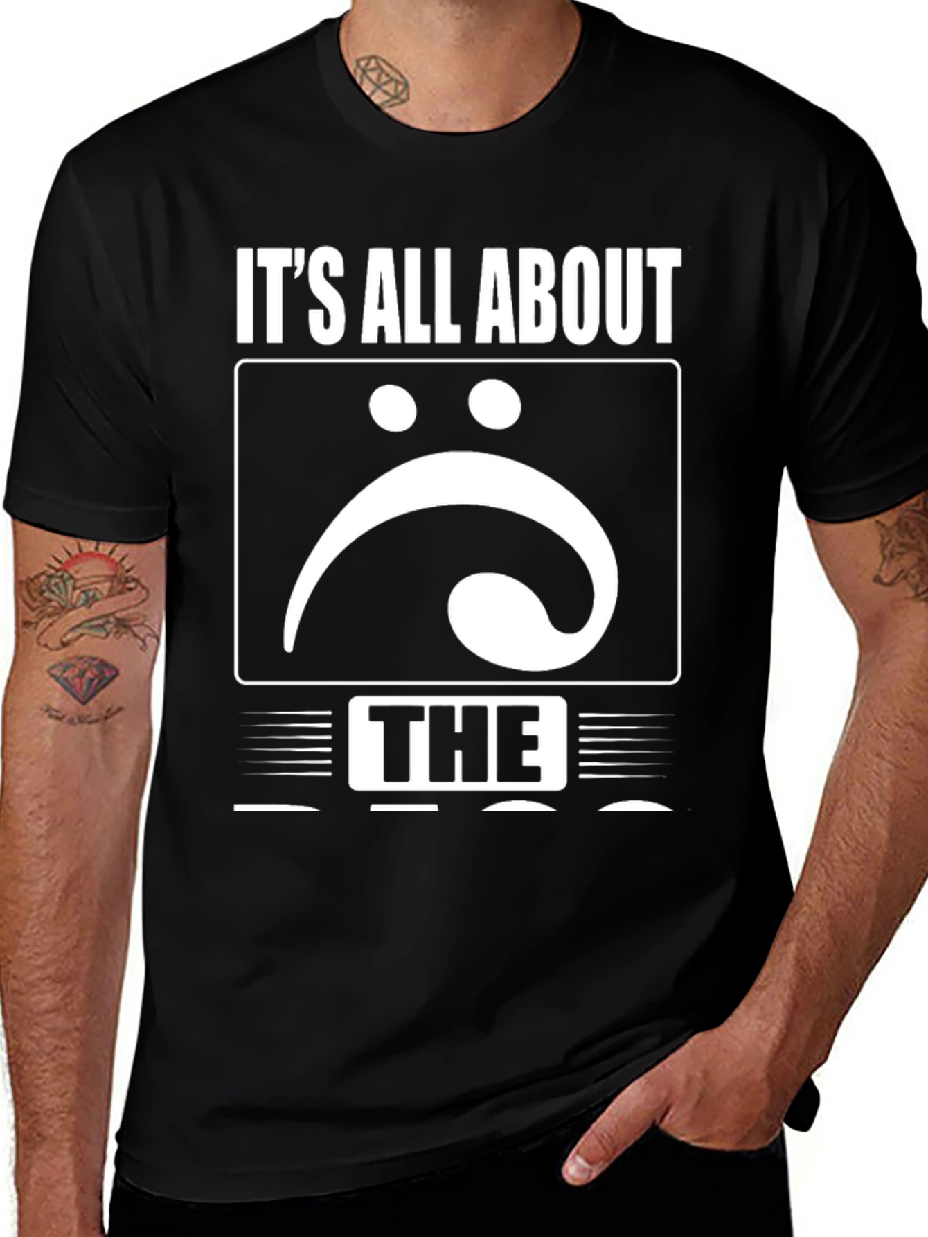 Its All About The Bass Clef T-Shirt