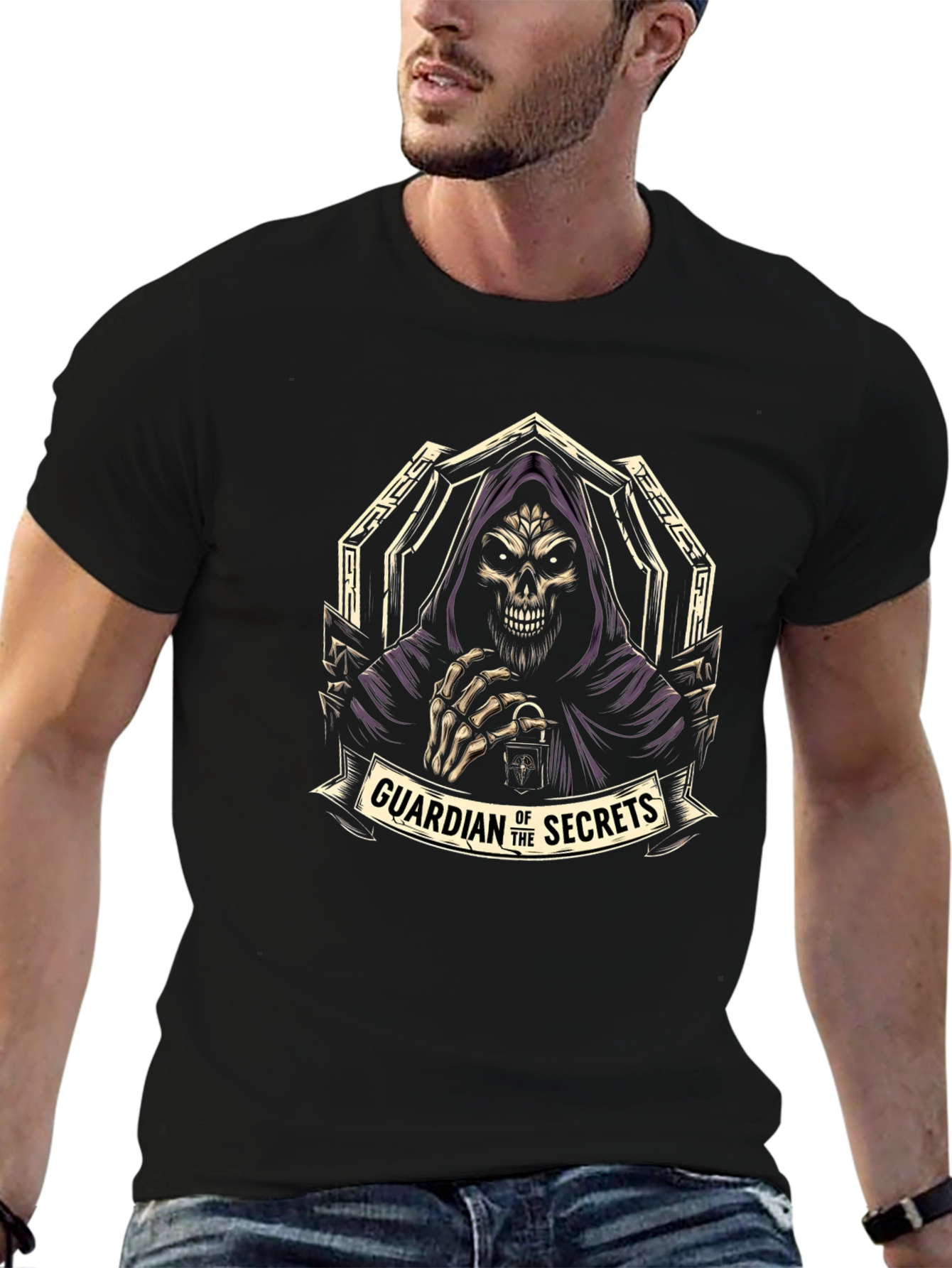Guardian of Secrets Graphic T-Shirt