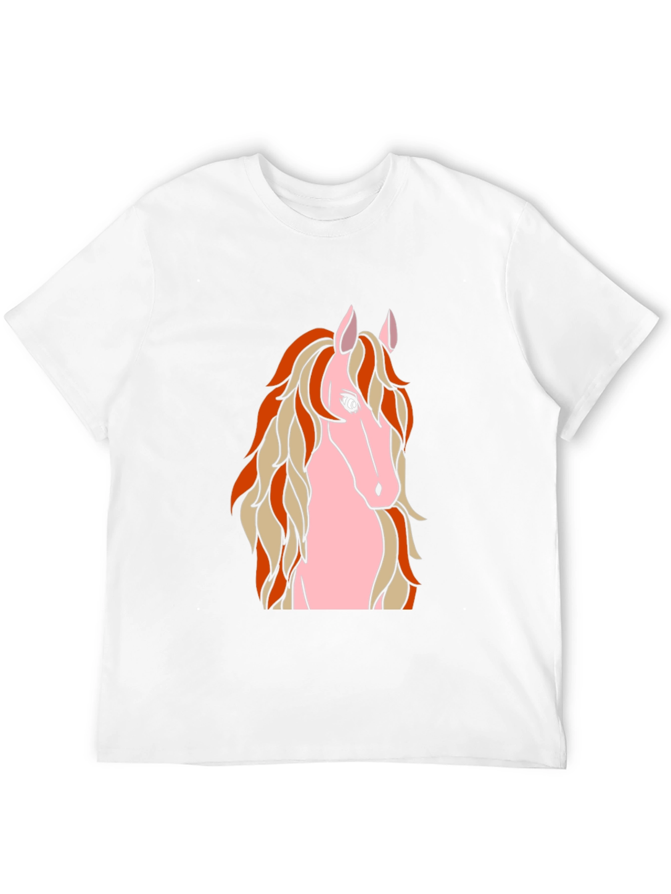 Horse Graphic Black T-Shirt