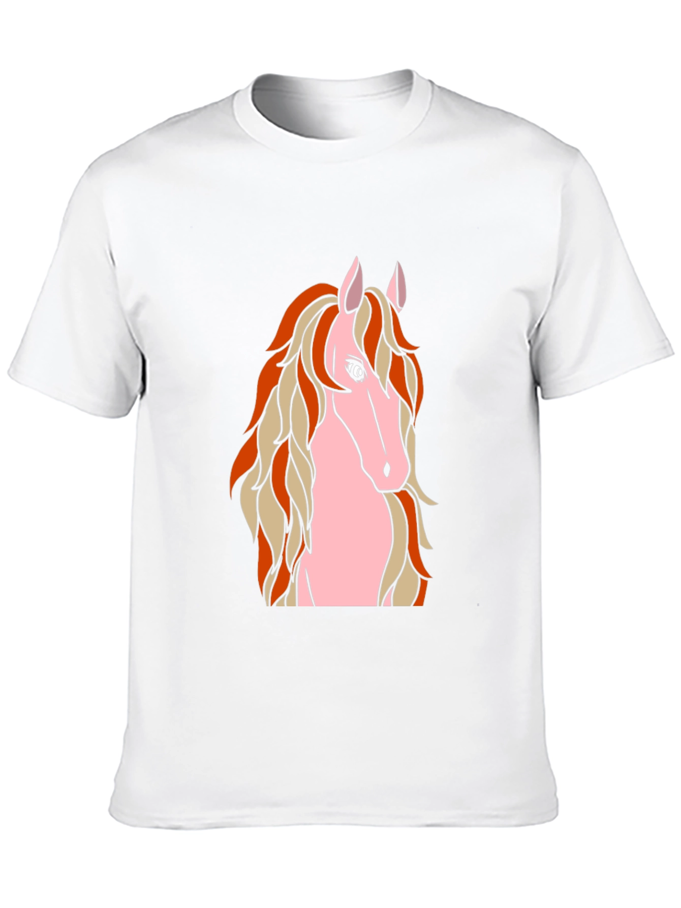 Horse Graphic Black T-Shirt