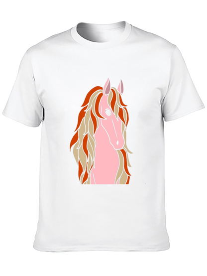 Horse Graphic Black T-Shirt