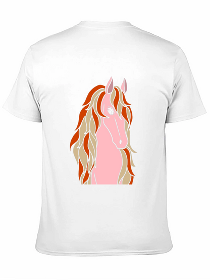 Horse Graphic Black T-Shirt