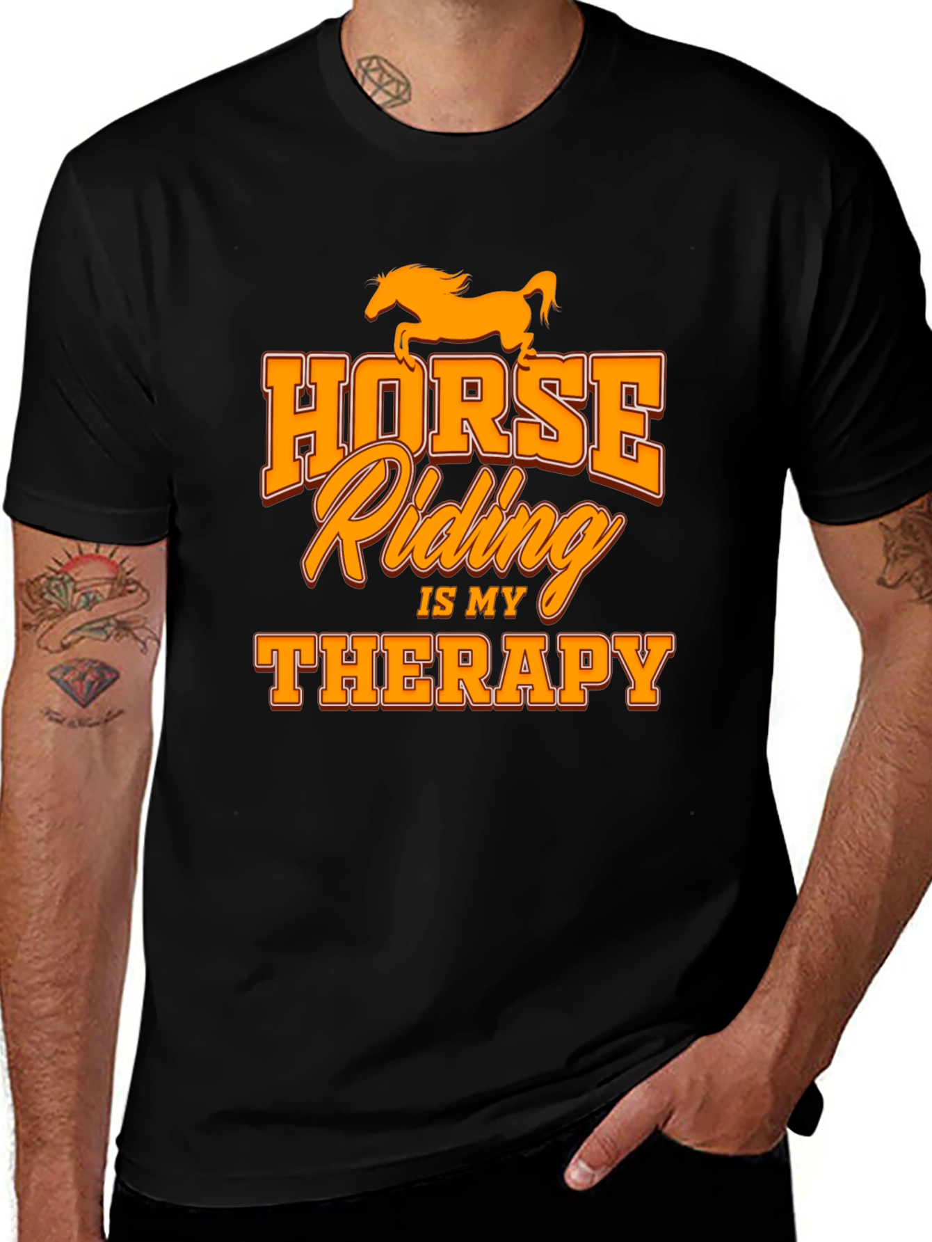 Horse Riding is My Therapy T-Shirt