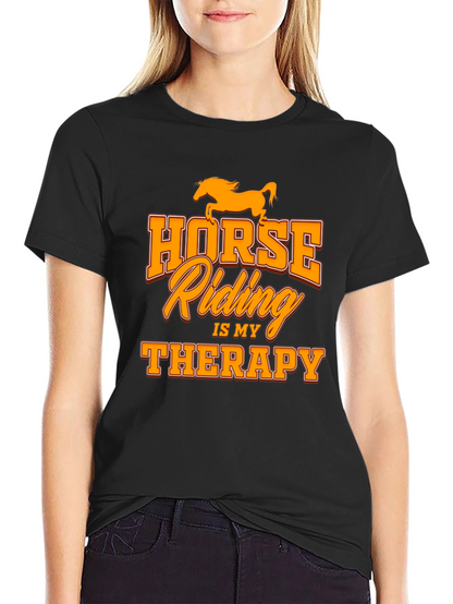 Horse Riding is My Therapy T-Shirt