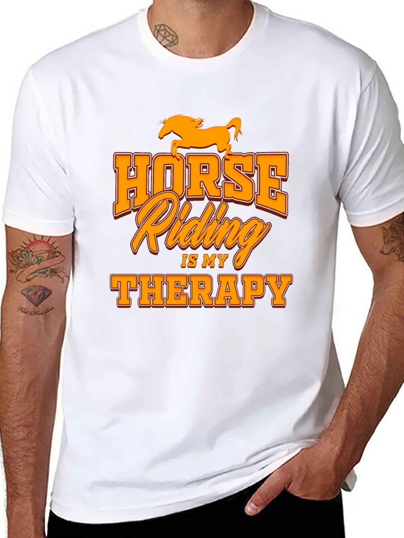 Horse Riding is My Therapy T-Shirt
