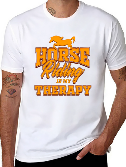 Horse Riding is My Therapy T-Shirt