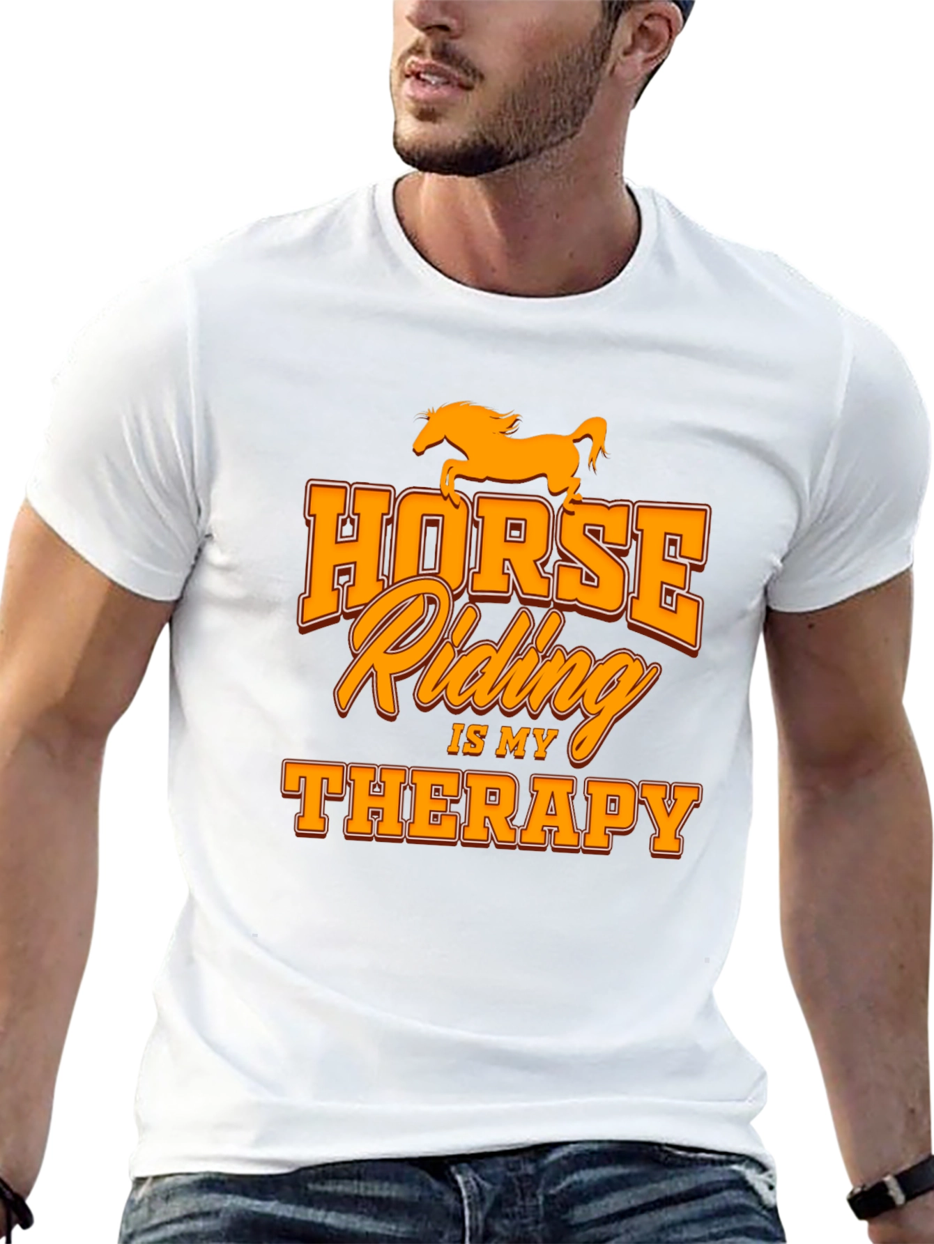 Horse Riding is My Therapy T-Shirt