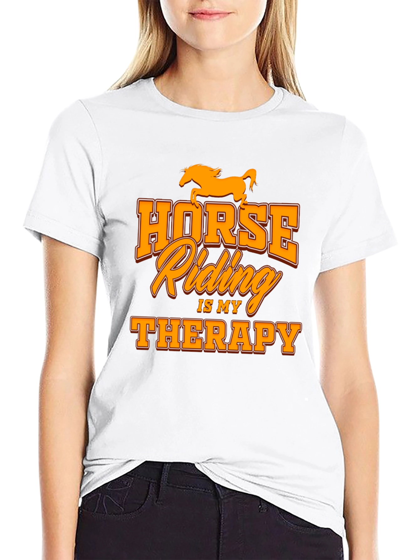 Horse Riding is My Therapy T-Shirt