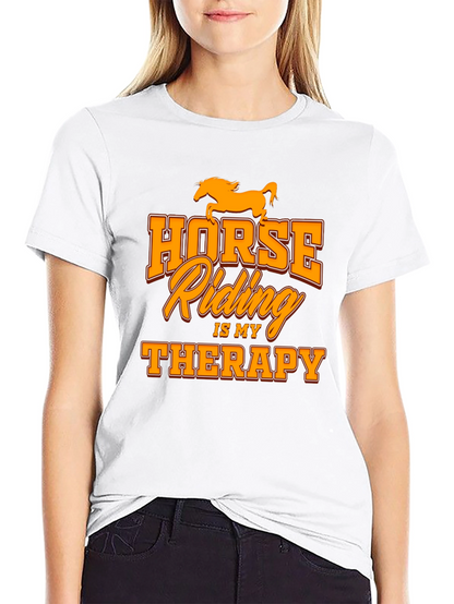 Horse Riding is My Therapy T-Shirt