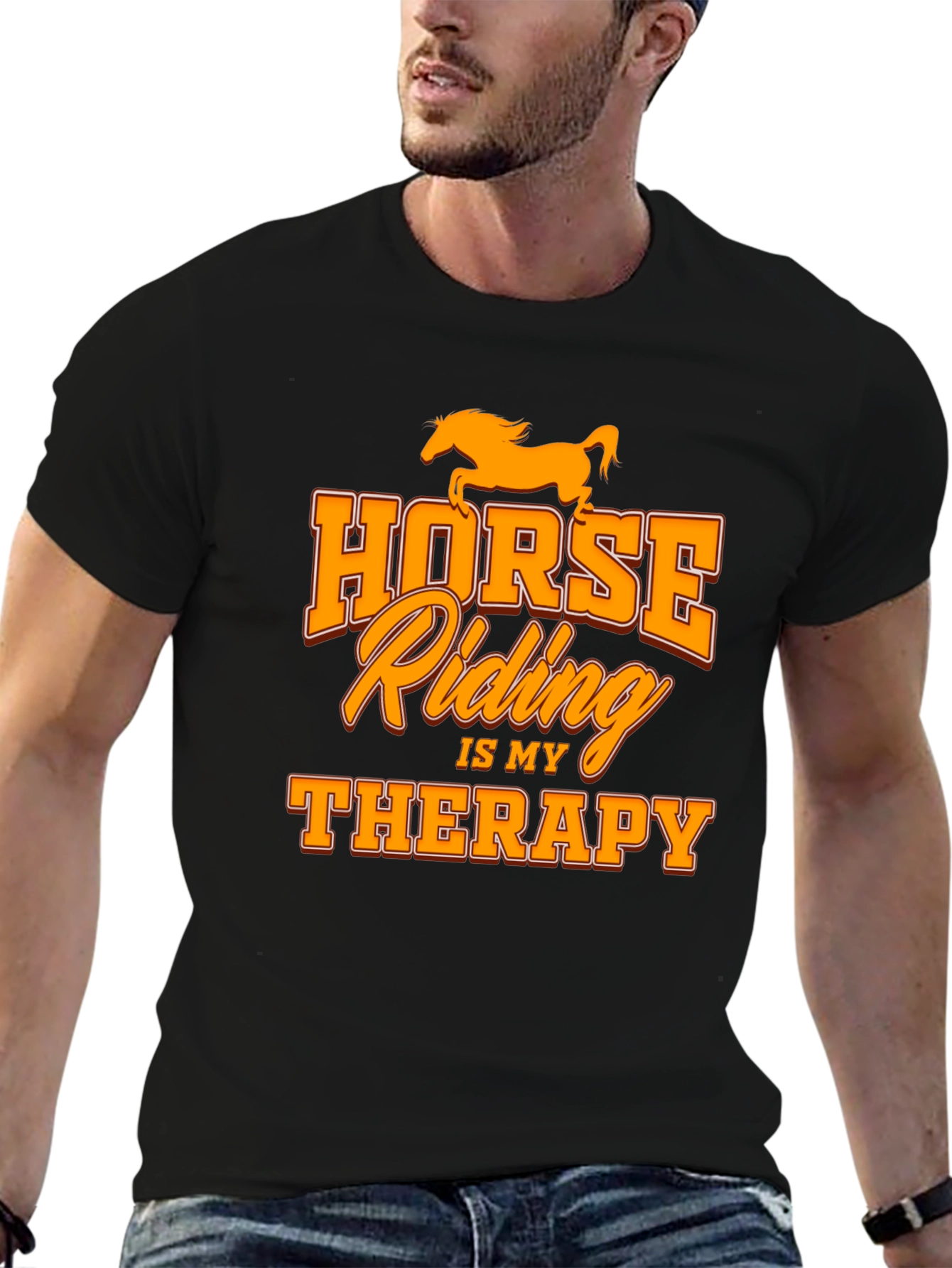 Horse Riding is My Therapy T-Shirt