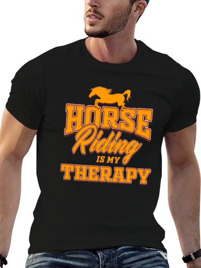 Horse Riding is My Therapy T-Shirt