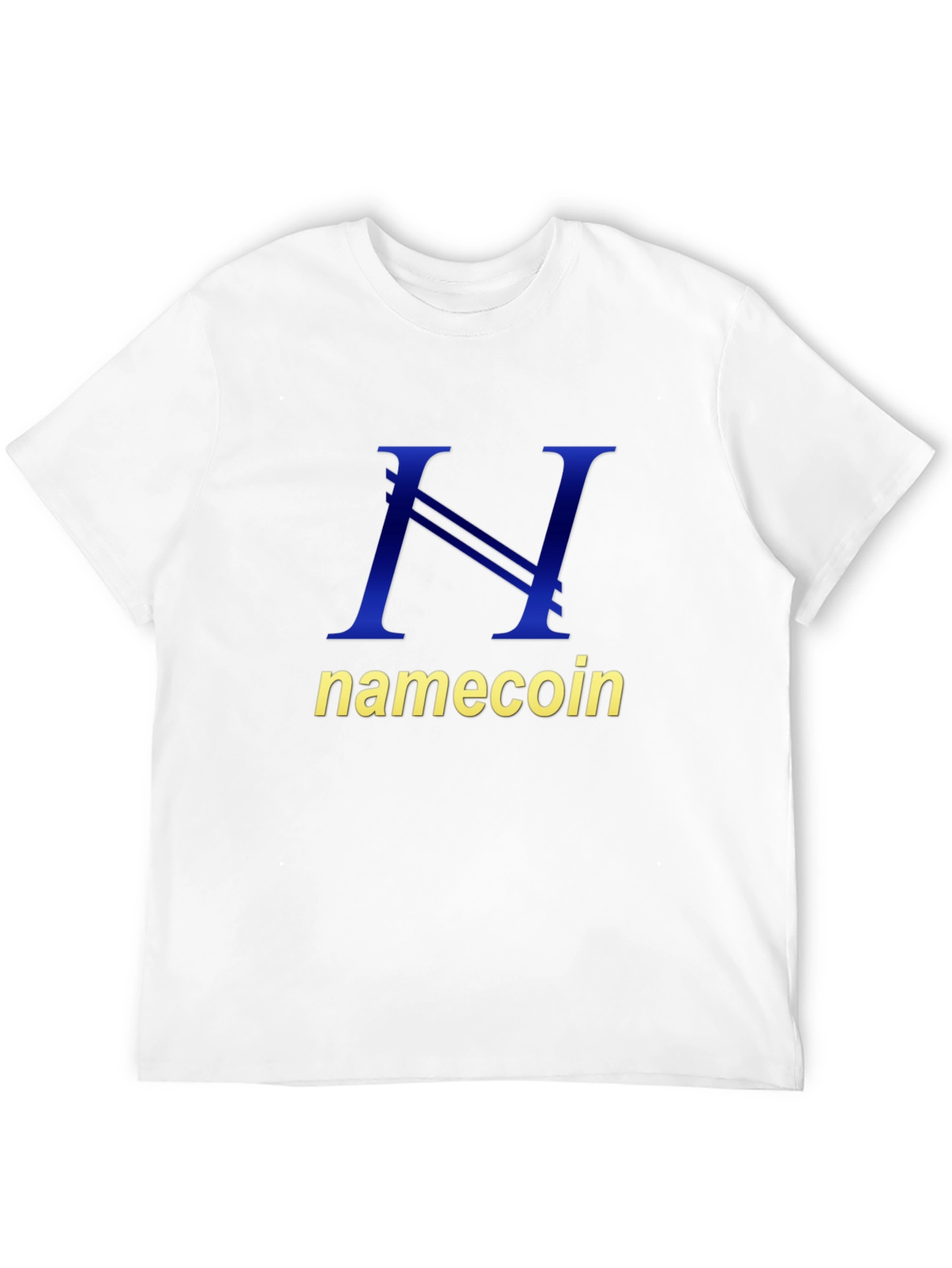 Namecoin Logo T-Shirt - Black Cotton Tee