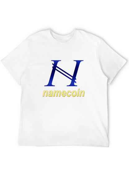 Namecoin Logo T-Shirt - Black Cotton Tee