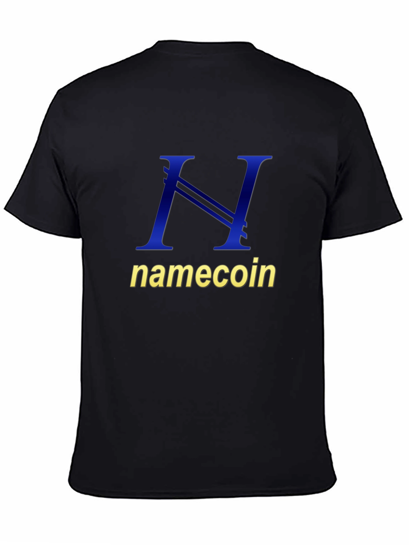 Namecoin Logo T-Shirt - Black Cotton Tee
