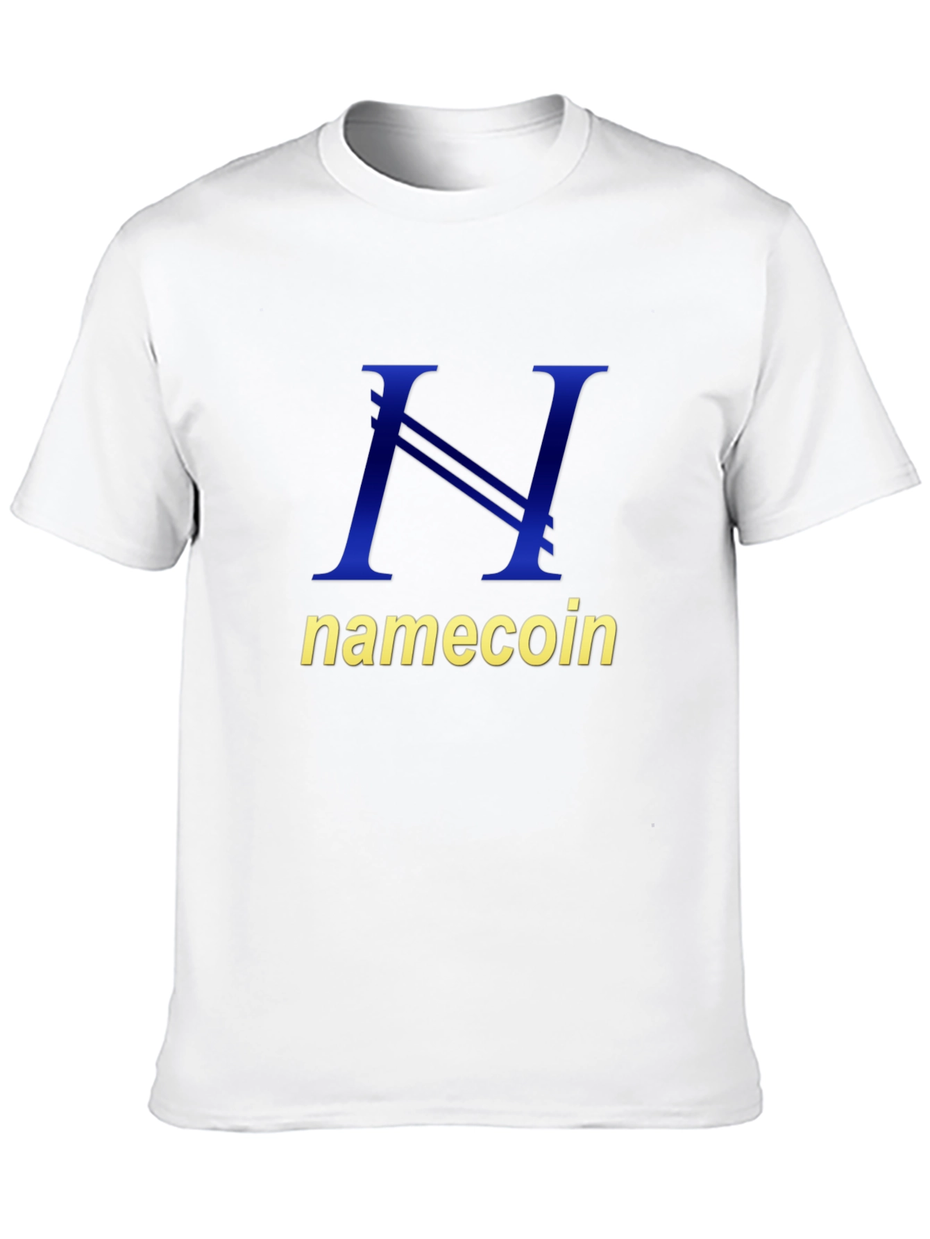 Namecoin Logo T-Shirt - Black Cotton Tee