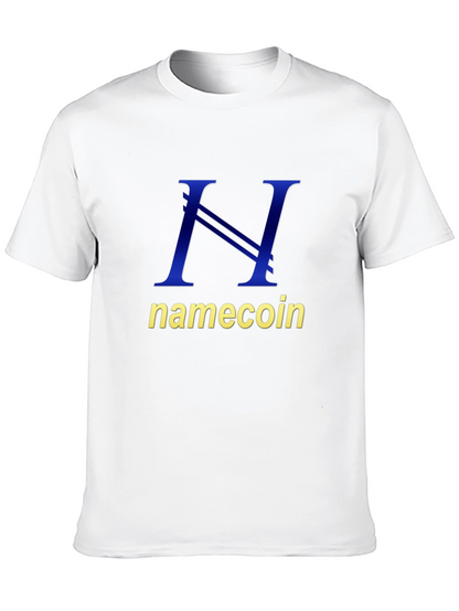 Namecoin Logo T-Shirt - Black Cotton Tee