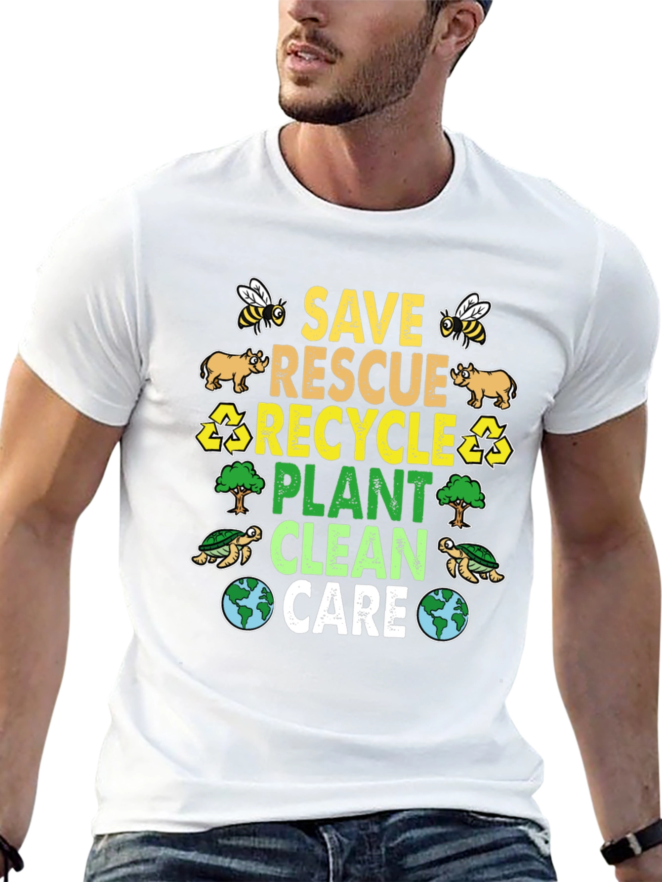 Eco-Friendly Graphic T-Shirt