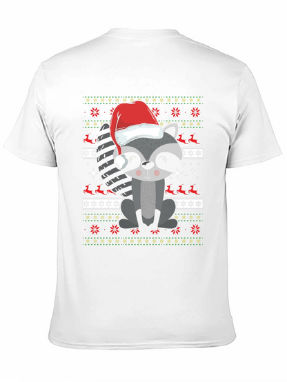 Christmas Raccoon T-Shirt