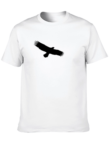Black Eagle Graphic Tee - Mens Casual Shirt
