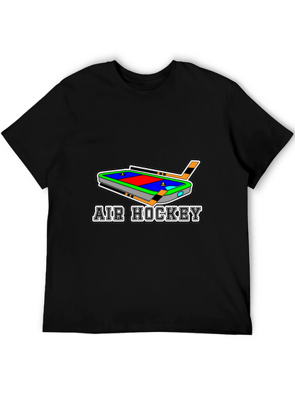 Air Hockey Graphic Tee Shirt