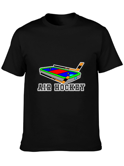 Air Hockey Graphic Tee Shirt