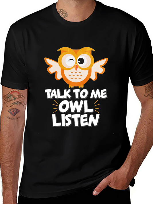 Talk To Me Owl T-Shirt