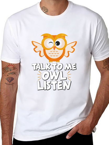 Talk To Me Owl T-Shirt