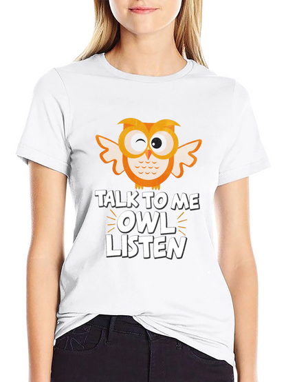 Talk To Me Owl T-Shirt