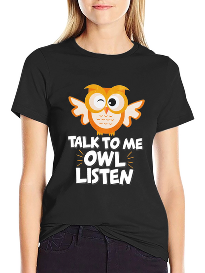 Talk To Me Owl T-Shirt