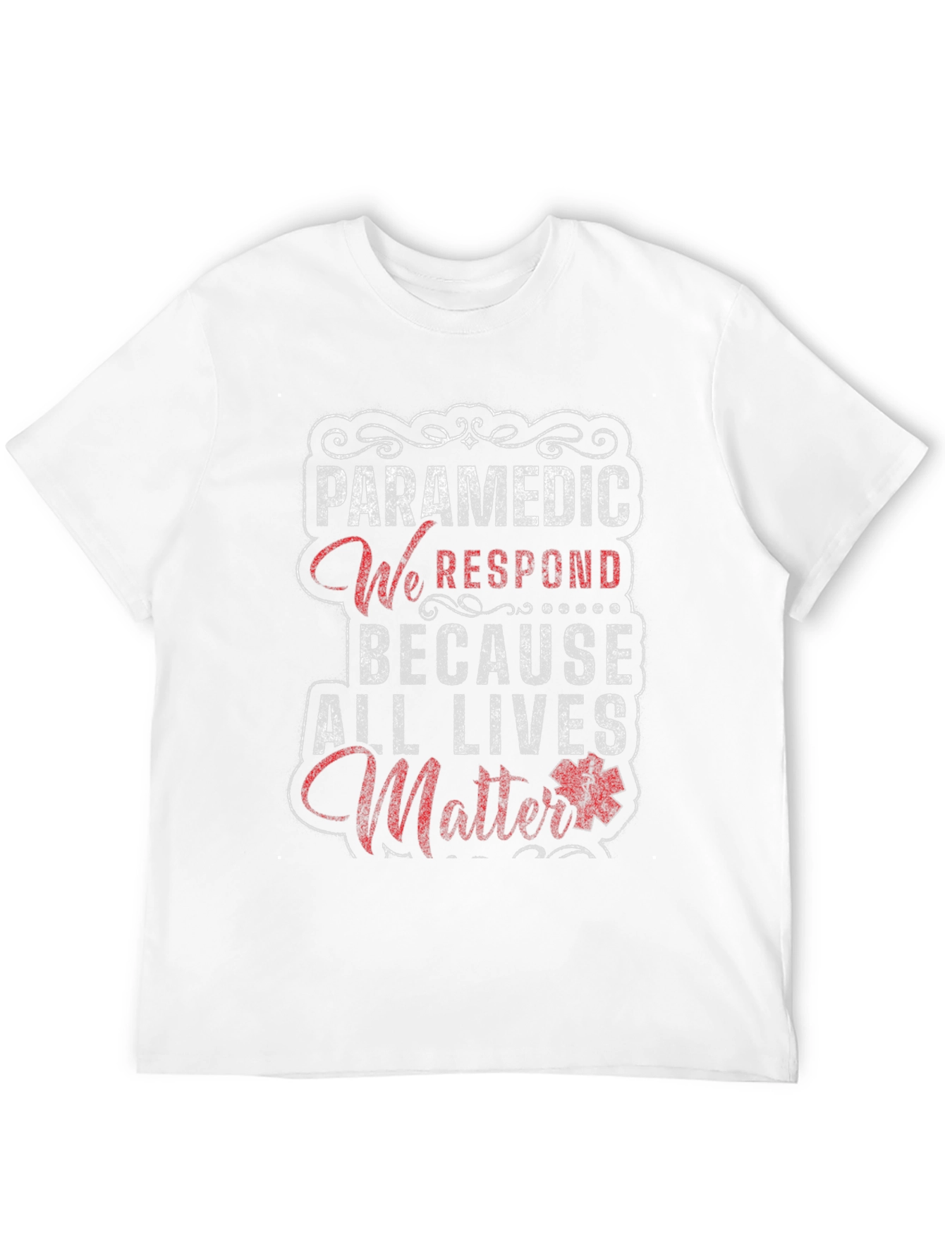 Paramedic All Lives Matter Graphic T-Shirt