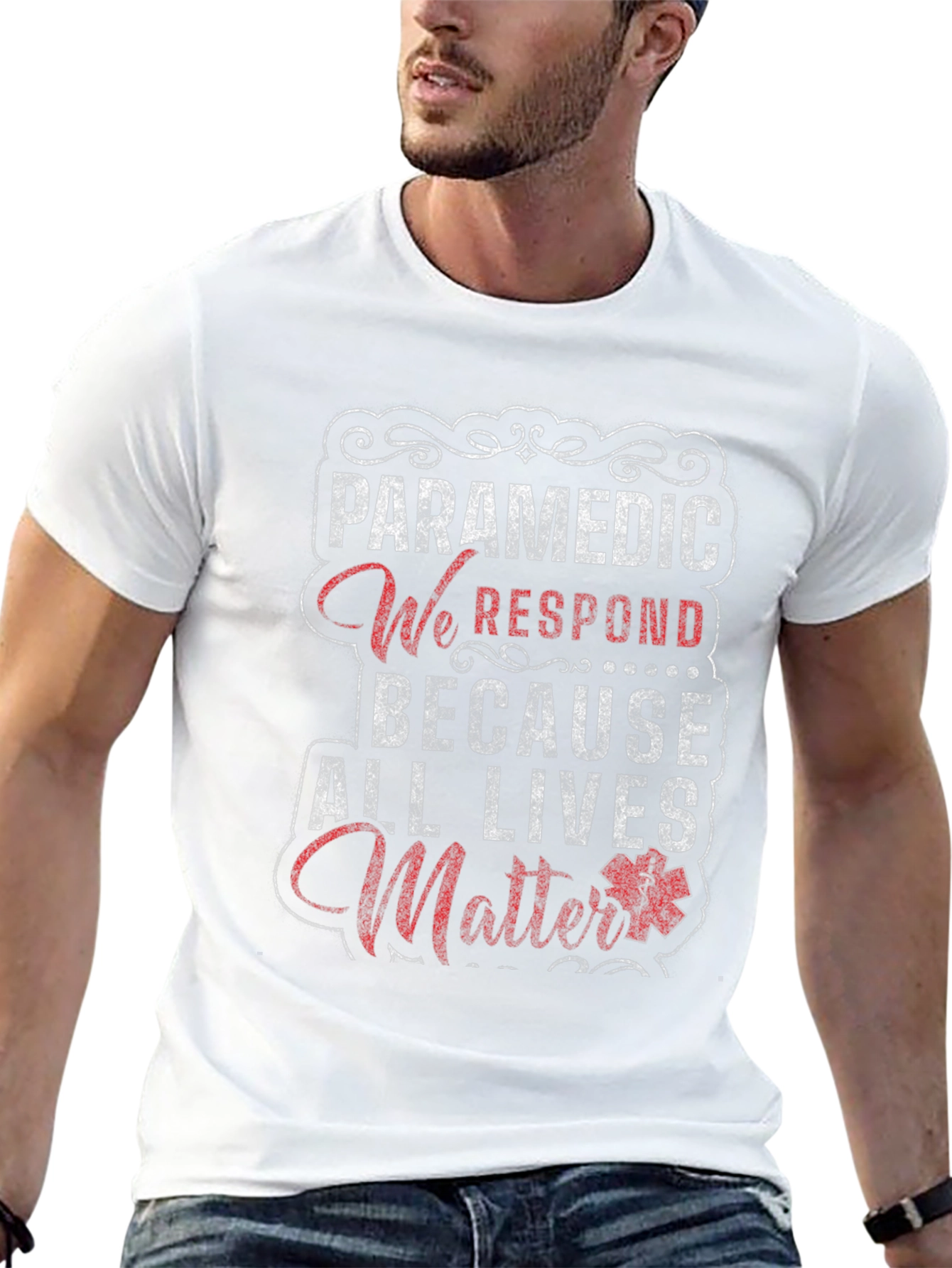 Paramedic All Lives Matter Graphic T-Shirt