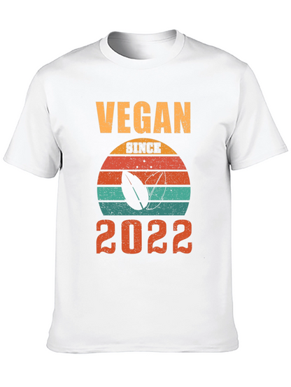 Vegan Since 2022 T-Shirt - Retro Style