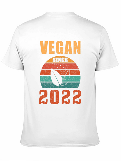 Vegan Since 2022 T-Shirt - Retro Style