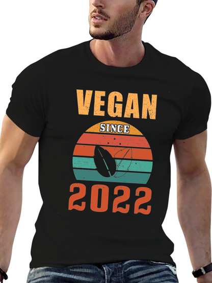 Vegan Since 2022 T-Shirt - Retro Style
